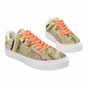 Men Seaside Scatter Low Top Canvas Shoes