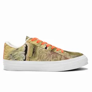 Men Seaside Scatter Low Top Canvas Shoes