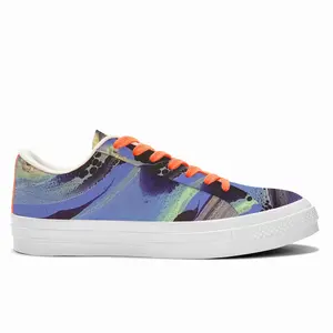 Men Purple Moments Low Top Canvas Shoes