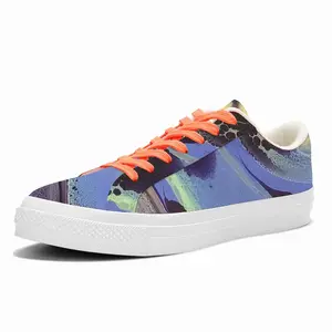 Men Purple Moments Low Top Canvas Shoes