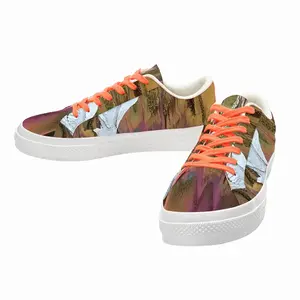 Men Rising Up Low Top Canvas Shoes