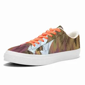 Men Rising Up Low Top Canvas Shoes