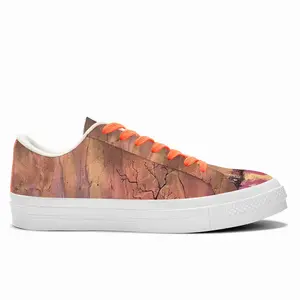 Men Chocolate Sunrise Low Top Canvas Shoes