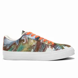 Men Water Slide Low Top Canvas Shoes