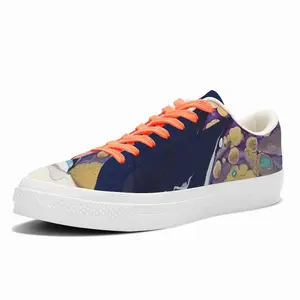 Men River Runs Through It Low Top Canvas Shoes