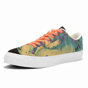 Men Nighttime Lava Low Top Canvas Shoes