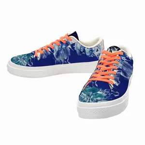 Men Ocean Love Low Top Canvas Shoes