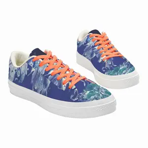 Men Ocean Love Low Top Canvas Shoes