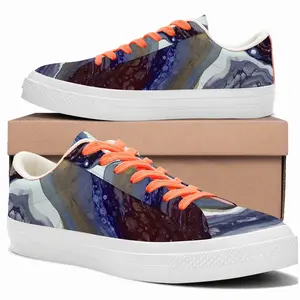 Men Lost In Space Low Top Canvas Shoes