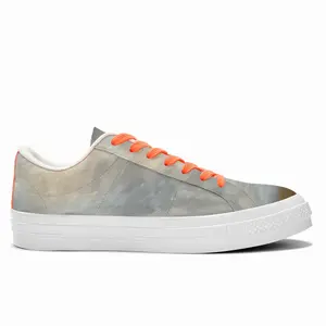 Men Expressive Sky Low Top Canvas Shoes