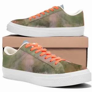 Men Flower Field No2 Low Top Canvas Shoes