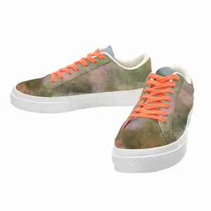 Men Flower Field No2 Low Top Canvas Shoes