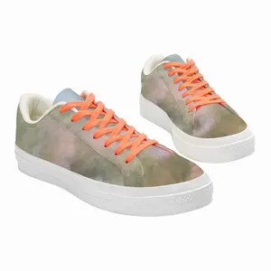 Men Flower Field No2 Low Top Canvas Shoes