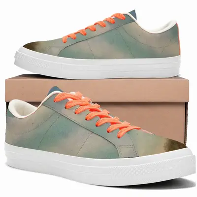 Men Atmospheric Landscape No2 Low Top Canvas Shoes