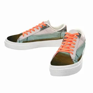 Men Before The Sunset Low Top Canvas Shoes