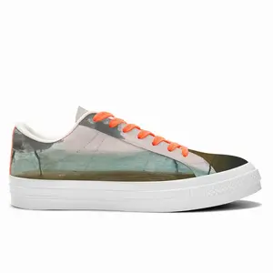 Men Before The Sunset Low Top Canvas Shoes