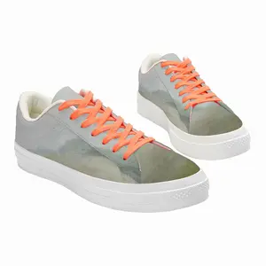 Men Mini Landscape Low Top Canvas Shoes