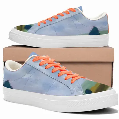 Men On The Road Low Top Canvas Shoes