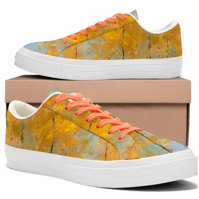 Men Mellow Yellow Low Top Canvas Shoes