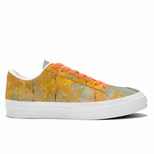 Men Mellow Yellow Low Top Canvas Shoes