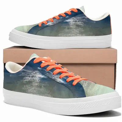 Men Misty Lake Low Top Canvas Shoes