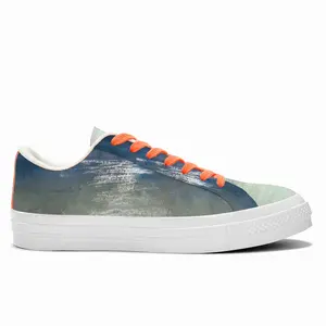 Men Misty Lake Low Top Canvas Shoes