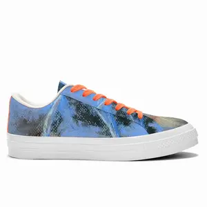 Men Australian Ghost Gum Trees Low Top Canvas Shoes