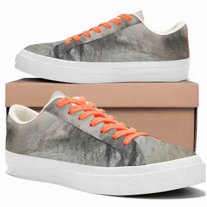 Men Bare Tree Low Top Canvas Shoes