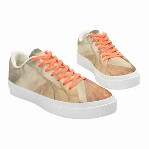 Men Sargent Inspired Portrait Low Top Canvas Shoes