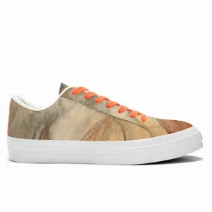 Men Sargent Inspired Portrait Low Top Canvas Shoes