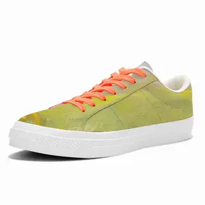 Men Flower Field Low Top Canvas Shoes