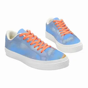 Men Cloudy Day Low Top Canvas Shoes