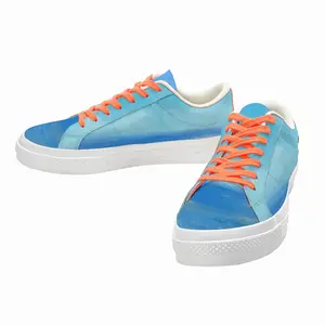 Men Cliffside Beach Low Top Canvas Shoes