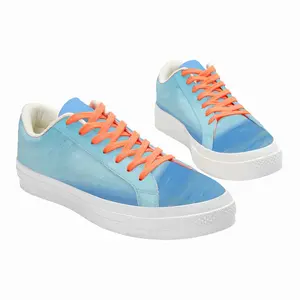 Men Cliffside Beach Low Top Canvas Shoes