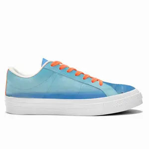 Men Cliffside Beach Low Top Canvas Shoes