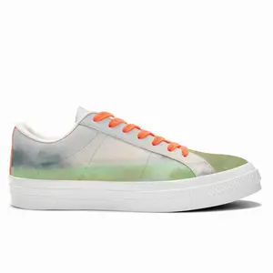 Men Where The Grass Is Always Green Low Top Canvas Shoes