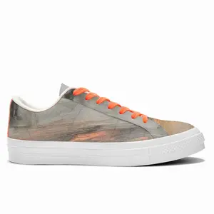 Men Bare Trees Autumn Low Top Canvas Shoes