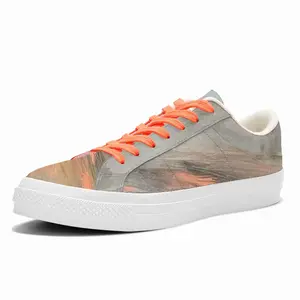 Men Bare Trees Autumn Low Top Canvas Shoes