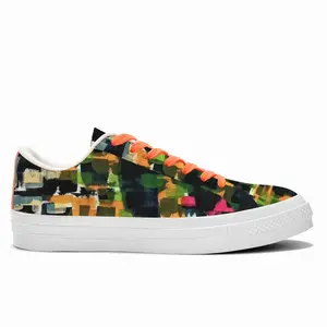 Men #100-2021 Low Top Canvas Shoes