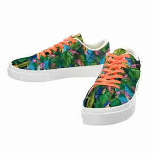 Men The Snake Low Top Canvas Shoes