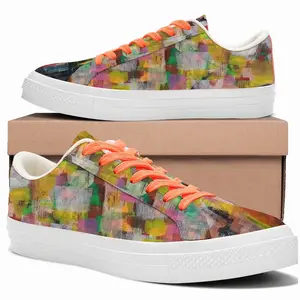 Men Enthymeme Low Top Canvas Shoes