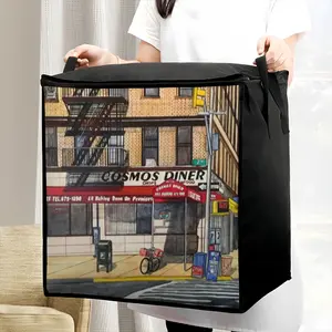 Cosmos Diner New York City Quilt Storage Bag