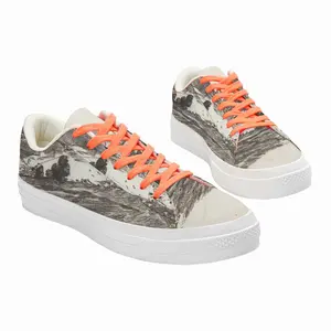 Men Parisian Pavement Low Top Canvas Shoes