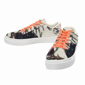 Men From The Back Low Top Canvas Shoes