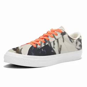 Men From The Back Low Top Canvas Shoes