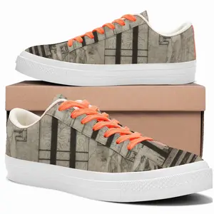 Men After Chen Fei Low Top Canvas Shoes