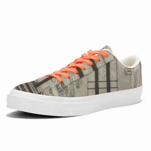 Men After Chen Fei Low Top Canvas Shoes