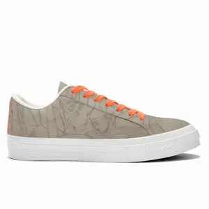 Men Philippe X Low Top Canvas Shoes