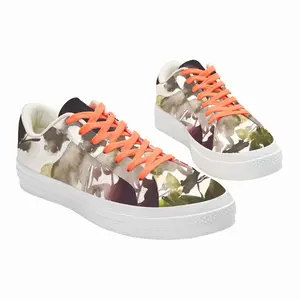 Men Sisters I Low Top Canvas Shoes