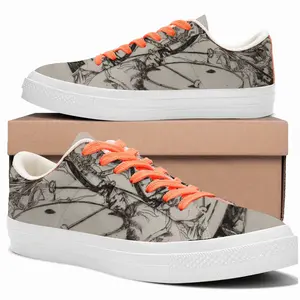 Men Players Eaters T Low Top Canvas Shoes